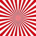 Red and white radial background with Japanese traditional design. golden and silver leaf.