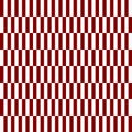 Red and White Striped Grid Pattern Royalty Free Stock Photo