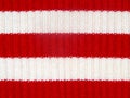 Red and white striped lines background. Royalty Free Stock Photo