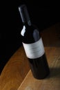Red wine bottle Royalty Free Stock Photo