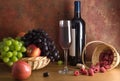 Red wine composition Royalty Free Stock Photo