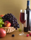 Red wine composition Royalty Free Stock Photo