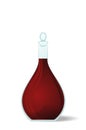Red wine decanter Royalty Free Stock Photo