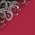 Red Wine Flamboyant Ornament