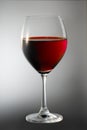 Red wine in glass Royalty Free Stock Photo