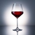 Red wine in a glass Royalty Free Stock Photo