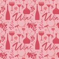 Red wine pattern