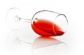 Red Wine spill Royalty Free Stock Photo