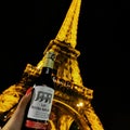 Red Wine under Eiffel Tower