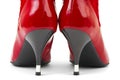 Red woman shoes Royalty Free Stock Photo