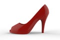 Red woman shoes