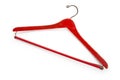 Red Wood Hanger Royalty Free Stock Photo