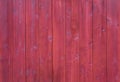 Red wood wall with beautiful wood texture for graphic material wallpaper background and texture Royalty Free Stock Photo