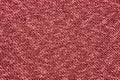 Red wool background with patterns Royalty Free Stock Photo
