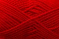 Red woolen thread is wound beautiful Royalty Free Stock Photo