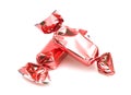 Red Wrapped Candy Royalty Free Stock Photo