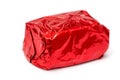 Red Wrapped Chocolate Candy Royalty Free Stock Photo