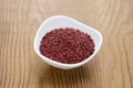 Red Yeast Rice (Hongqu) Royalty Free Stock Photo