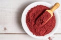 Red yeast rice powder or angkak