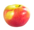 Red-yellow apple Royalty Free Stock Photo