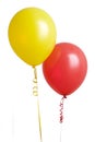 Red and Yellow Balloon