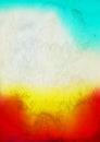 Red Yellow and Blue Watercolor Grunge Texture Background Royalty Free Stock Photo