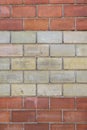 Red and yellow brick wall texture Royalty Free Stock Photo