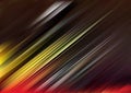 Red Yellow and Brown Shiny Straight Lines Abstract Background Royalty Free Stock Photo