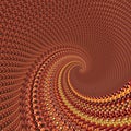 Red, yellow and brown spiral texture Royalty Free Stock Photo