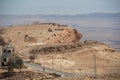 The Red-Yellow Desert in Mitzpeh-Ramon, Israel