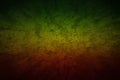 Red, Yellow, Green color reggae style. Grunge motion speed background blank for design Royalty Free Stock Photo