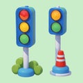 Red, Yellow, Green: Decoding Traffic Light Icons