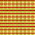 Red yellow green style textile stars decorative elegant pattern and design, textile illustration Royalty Free Stock Photo