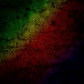 Red, yellow, green rasta flag Royalty Free Stock Photo