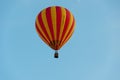 Red and Yellow hot air balloon Royalty Free Stock Photo