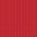 Red yellow isomtric abstract pattern