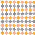 Red and yellow plaid pattern Royalty Free Stock Photo