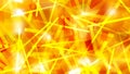 Red and Yellow Random Abstract Intersecting Lines background Royalty Free Stock Photo