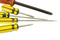 Red and yellow Screwdrivers