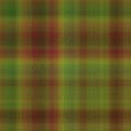 Red and yellow warm checkered blanket Royalty Free Stock Photo