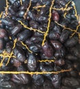 red zaghlul dates that experience a natural ripe process on the way of importing to Indonesia and are called ruthob
