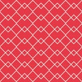 Red zigzag line with overlap line seamless pattern design Royalty Free Stock Photo