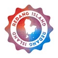 Redang Island low poly logo.