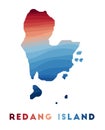 Redang Island map.