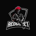 Redberet Skull Army