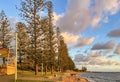 Redcliffe Esplanade Walk at Sunrise