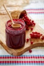 Redcurrant berry jam