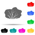 redcurrant tree multi color style icon. Simple glyph, flat vector of plants icons for ui and ux, website or mobile application