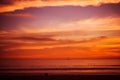 Reddish Beach Sunset Royalty Free Stock Photo