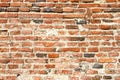 Reddish brick wall texture Royalty Free Stock Photo